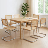 Levede 6x Rattan Chair Dining Chairs - Close-Up Angle
