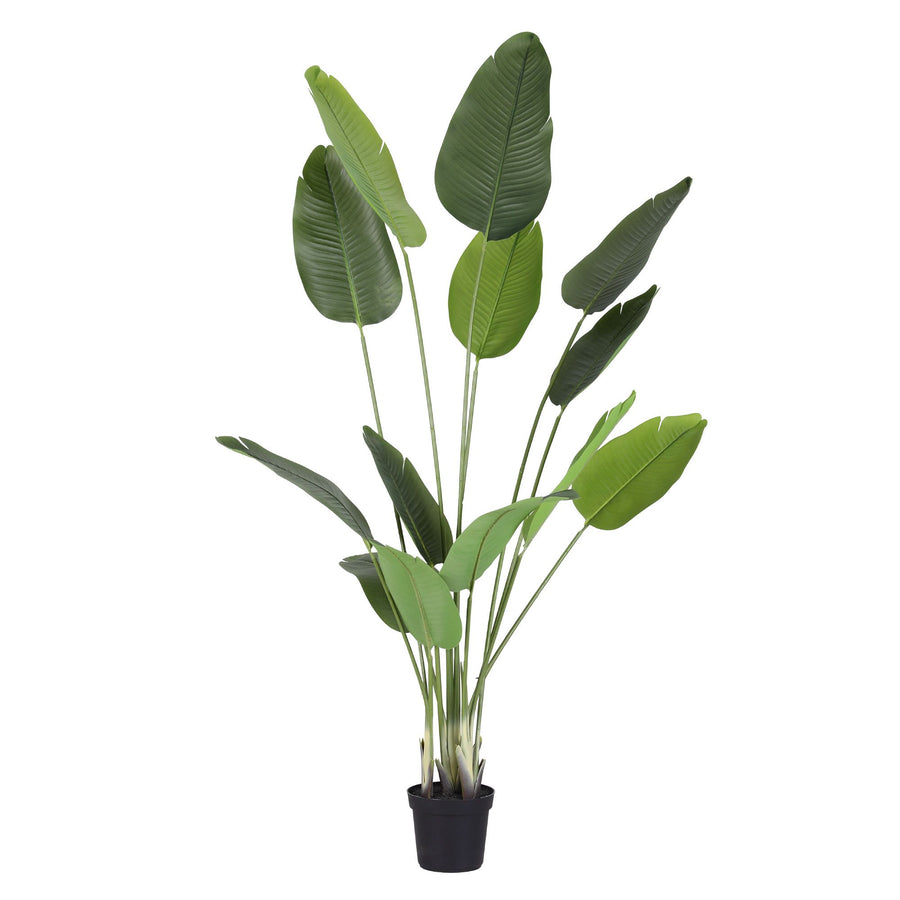 Artiss 150cm Artificial Bird of Paradise Plant Lifelike Textured Leaves Wipe-Clean Indoor Home Decor, image 9