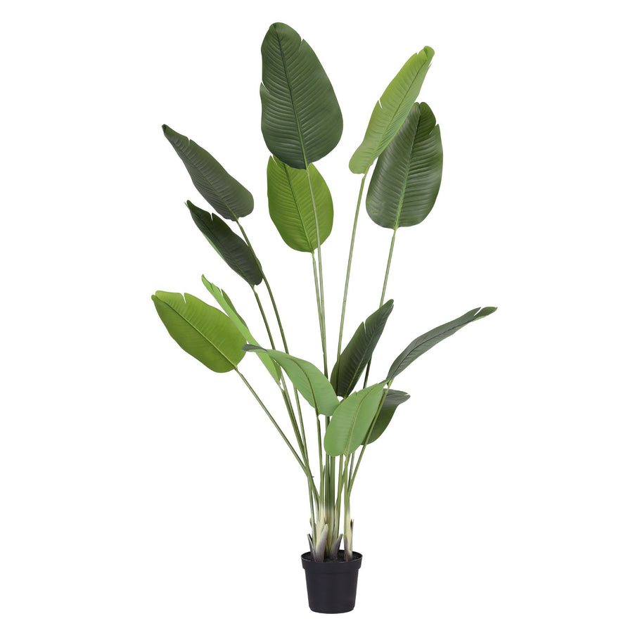 Artiss 150cm Artificial Bird of Paradise Plant Lifelike Textured Leaves Wipe-Clean Indoor Home Decor, image 10