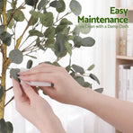 Artiss 180cm Artificial Eucalyptus Tree with Realistic Textured Leaves for Indoor Home Office Decor