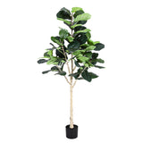 Artiss 180cm Artificial Fiddle Tree Faux Trees Indoor Decor Artificial Plants Lifelike Plant 1.8M - Front View