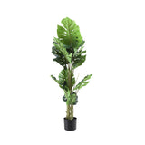 Artiss 140cm Artificial Monstera Tree Faux Trees Indoor Decor Artificial Plants Lifelike Plant 1.4M - Top-Down View