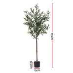 Artiss 155cm Artificial Olive Tree Faux Trees Indoor Decor Artificial Plants Lifelike Plant