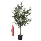 Artiss 155cm Artificial Olive Tree Faux Trees Indoor Decor Artificial Plants Lifelike Plant - Top-Down View
