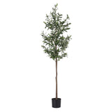 Artiss 180cm Artificial Olive Tree Faux Trees Indoor Decor Artificial Plants Lifelike Plant 1.8M - Front View