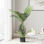 Artiss 100cm Artificial Palm Tree Faux Trees Indoor Decor Artificial Plants Lifelike Plant