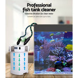 Giantz Aquarium Filter Fish Tank External Canister Water Pump 1250L/H - Top-Down View