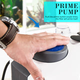 2000L/H UV Light Aquarium Canister Filter + Media Kit - Close-Up Angle