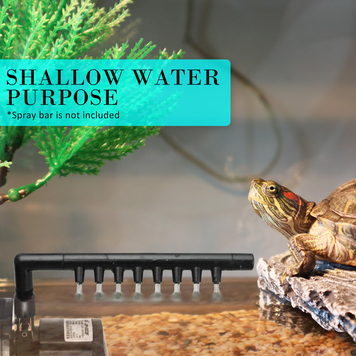 1200L/H 22W 1.6m Aquarium Submersible Filter Pond Pump