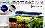 Aquarium Blue White LED - 6W 30-50cm