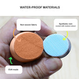 Fish Tank Corner Moss Magnet Scraper Scrubber - BROWN - Top-Down View