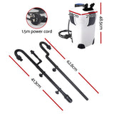 Giantz Aquarium Filter Fish Tank External Canister Water Pump 2400L/H - Front View