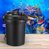 Giantz Aquarium Filter Fish Tank External Canister Water Filter 10000L/H - Close-Up Angle