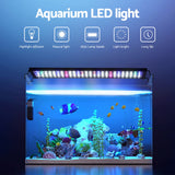 i.Pet 60CM Full Spectrum LED Aquarium Light for Vibrant Aquatic Plants and Fish - Top-Down View