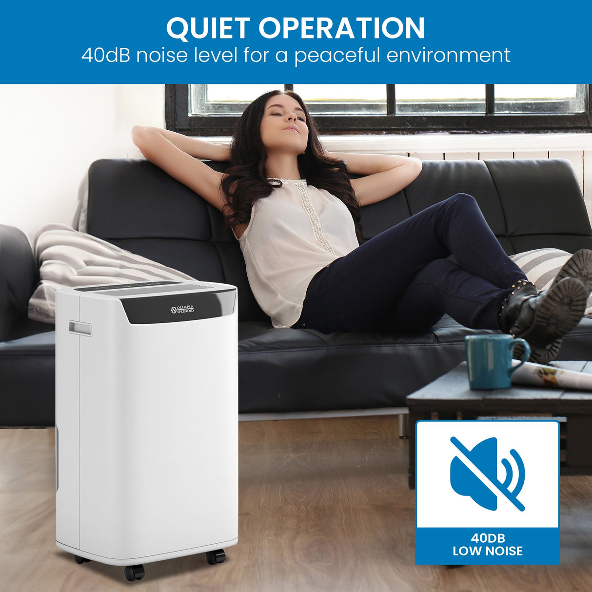 Olimpia Splendid Aquaria S1 Dehumidifier - 12L