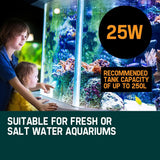 PROTEGE Aquarium External Canister Filter Pump Aqua Fish Tank Pond Pump 1250 L/H - Extra Image