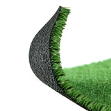 Prime Turf Artificial Grass 2mx10m 10mm Synthetic Fake Lawn Turf Plant Plastic Olive - Side View
