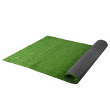 Prime Turf Artificial Grass 2mx10m 10mm Synthetic Fake Lawn Turf Plant Plastic Olive - Low Angle