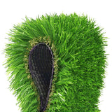 Prime Turf Artificial Grass 20mm 1mx10m Synthetic Fake Lawn Turf Plastic Plant 4-coloured - Close-Up Angle