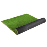 Prime Turf Artificial Grass 60SQM 30mm Synthetic Fake Lawn Turf Plastic Plant 4-coloured 2mx5m - Close-Up Angle