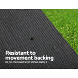 Prime Turf Artificial Grass 30mm 1mx20m Synthetic Fake Lawn Turf Plastic Plant 4-coloured - Close-Up Angle