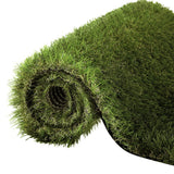 Prime Turf Artificial Grass 35mm 1mx10m Synthetic Fake Lawn Turf Plastic Plant 4-coloured - Close-Up Angle
