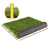 Prime Turf Artificial Grass 35mm 1mx10m Synthetic Fake Lawn Turf Plastic Plant 4-coloured - Front View