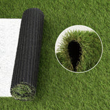 Prime Turf Artificial Grass 35mm 1mx10m Synthetic Fake Lawn Turf Plastic Plant 4-coloured - Top-Down View