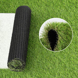 Prime Turf Artificial Grass 35mm 2mx5m Synthetic Fake Lawn Turf Plastic Plant 4-coloured - Top-Down View