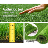 Prime Turf Artificial Grass 40mm 2mx5m Synthetic Fake Lawn Turf Plastic Plant 4-coloured - Rear View
