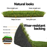 Prime Turf Artificial Grass 45mm 2mx5m Synthetic Fake Lawn Turf Plastic Plant 4-coloured - Rear View