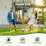 Prime Turf Artificial Grass Turf Rug Fake Grass 2 Rolls 15mm Height 50cm x 2m Indoor Outdoor Synthetic Grass Mat Carpet with Drainage Holes Plastic