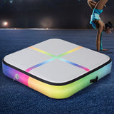 Everfit 1m Air Track Mat Inflatable Gymnastics Tumbling Mat Colourful - Close-Up Angle