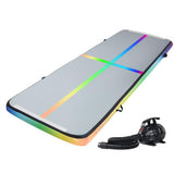 Everfit 3M Air Track Gymnastics Tumbling Exercise Mat Inflatable Mats + Pump - Close-Up Angle