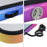 Everfit 4M Air Track Gymnastics Tumbling Exercise Mat Inflatable Mats + Pump - Side View