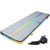 Everfit 4M Air Track Gymnastics Tumbling Exercise Mat Inflatable Mats + Pump - Close-Up Angle