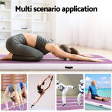 Everfit 4M Air Track Gymnastics Tumbling Exercise Cheerleading Mat Inflatable Purple - Rear View