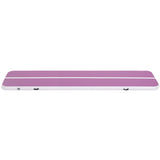 Everfit 4M Air Track Gymnastics Tumbling Exercise Yoga Mat W/ Pump Inflatable Purple - Side View