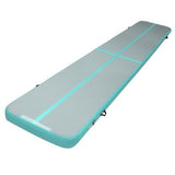 Everfit GoFun 5X1M Inflatable Air Track Mat Tumbling Floor Home Gymnastics Green - Low Angle