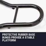 T-REX Rear Motorcycle Stand Heavy-Duty Motorbike Lift Paddock Carrier Bike Fork - Side View