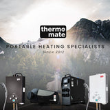 THERMOMATE 12V 5kW Diesel Air Heater for Caravan Camper Trailer Van Motorhome RV - Front View