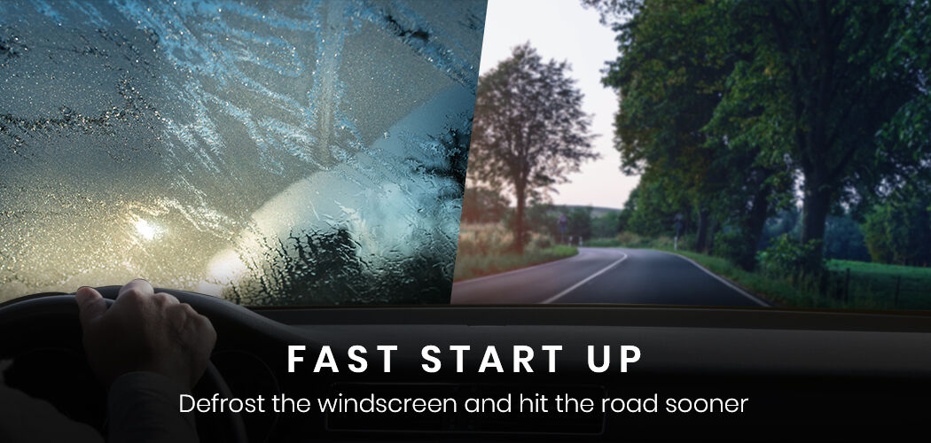 THERMOMATE 12V 5kW Diesel Air Heater for Caravan Camper Trailer Van Motorhome RV, Grey