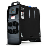 THERMOMATE 12V 5kW All-In-One Diesel Air Heater for Caravan Camper Trailer Van Motorhome RV, Black