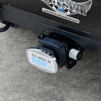 JAXSYN Novelty Tow-bar / Trailer Hitch Cover - I'd rather be FISH'n