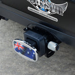 JAXSYN Novelty Towbar Trailer Hitch Cover Tow - Aussie Flag