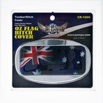 JAXSYN Novelty Towbar Trailer Hitch Cover Tow - Aussie Flag