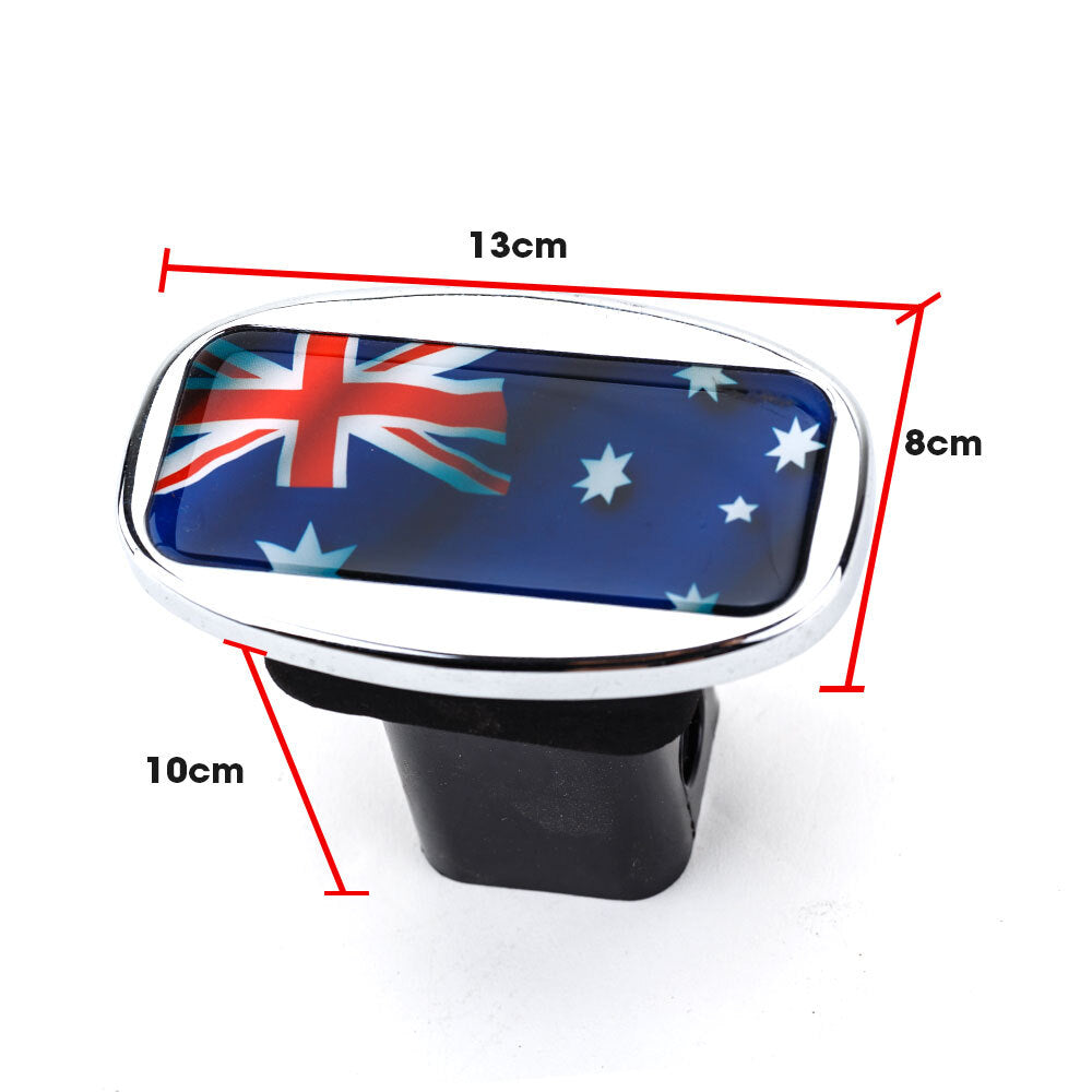 JAXSYN Novelty Towbar Trailer Hitch Cover Tow - Aussie Flag