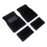 4pcs Universal Fit Anti-slip Car Floor Mats - Top-Down View