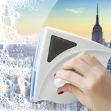 Magnetic Window Double Side Glass Wiper Cleaner Blue - Front View
