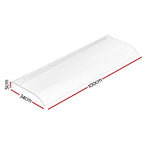 Instahut Window Door Awning 0.4mx1m Transparent